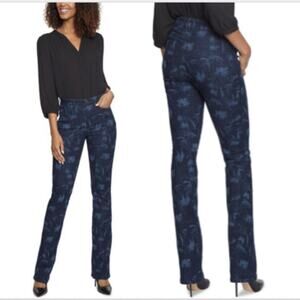 Not Your Daughters Jeans Slim Bootcut Jeans in Bishop Floral Size 4 Petite